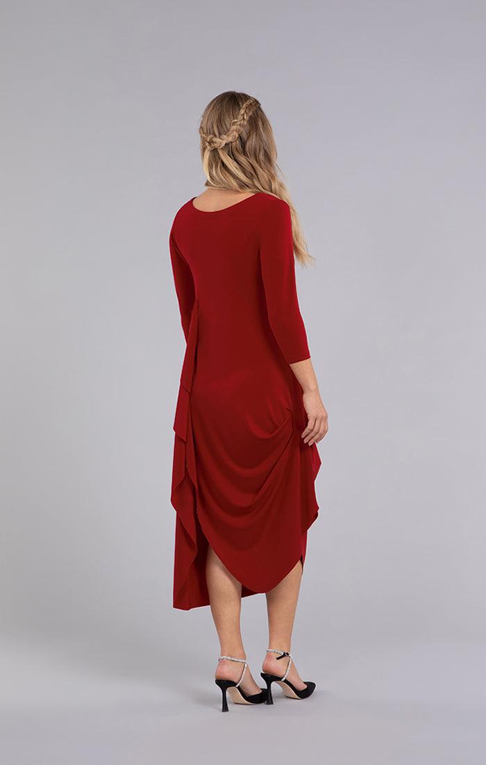 Women's 3/4-Sleeve Sheath Dress