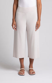 Side Slit Wide Capris