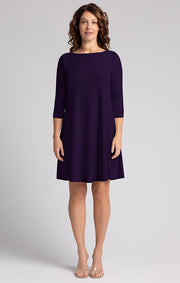 Nu Trapeze 3/4 Sleeve Dress