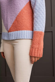 Colour Block Crew Sweater