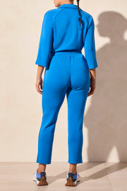 Techno Lux Scuba Pull-On Pant With Side Slits