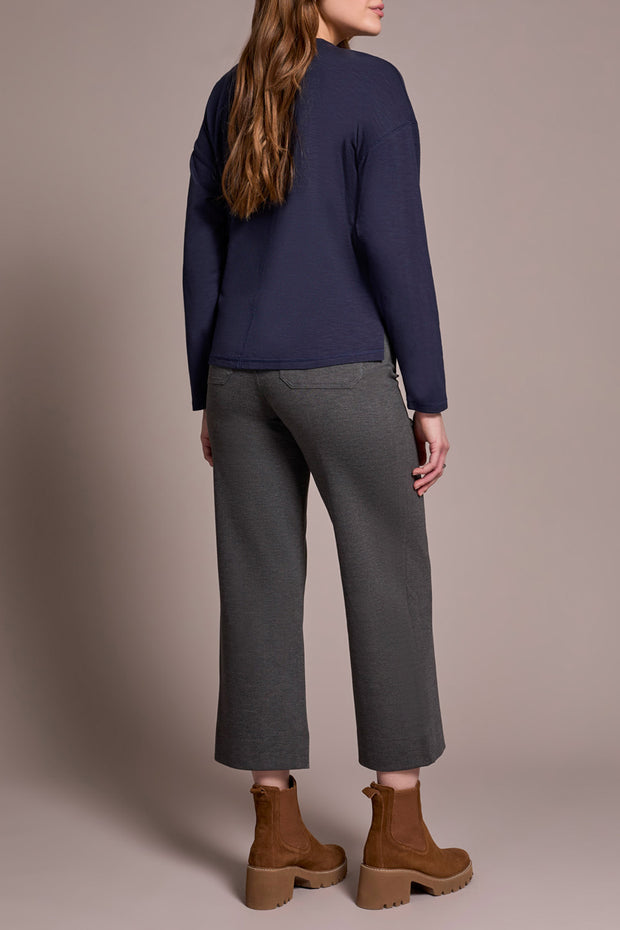 Long Sleeve V-Neck Top