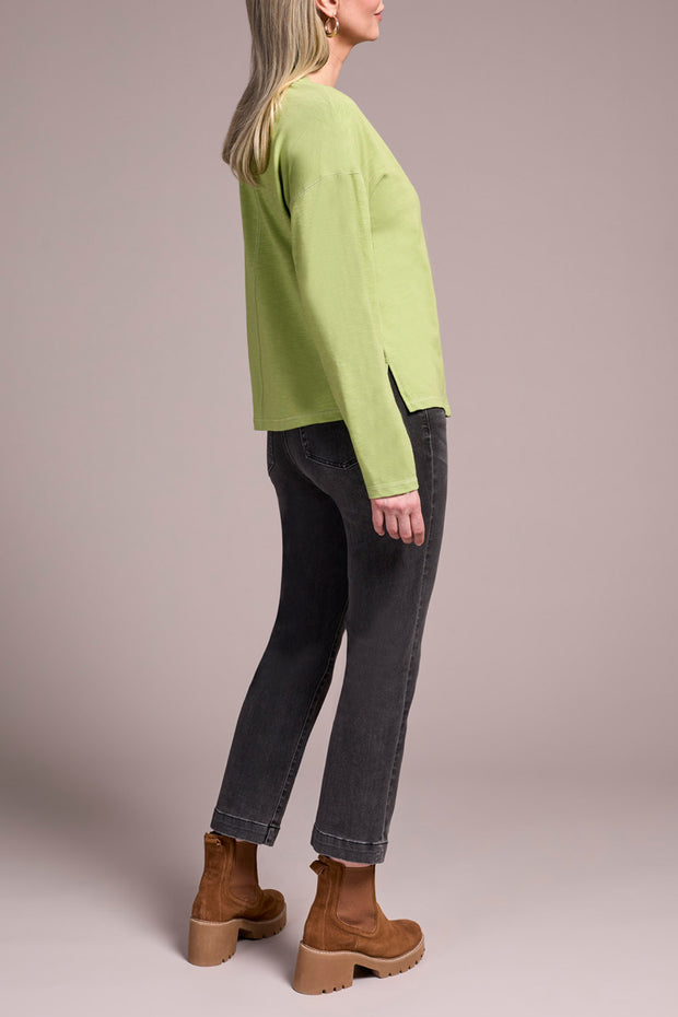 Long Sleeve V-Neck Top