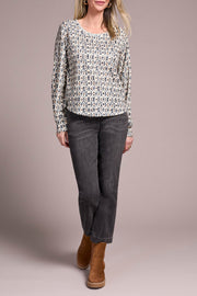 Long Sleeve Crew Neck Top