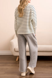 Long Sleeve Crew Neck Top