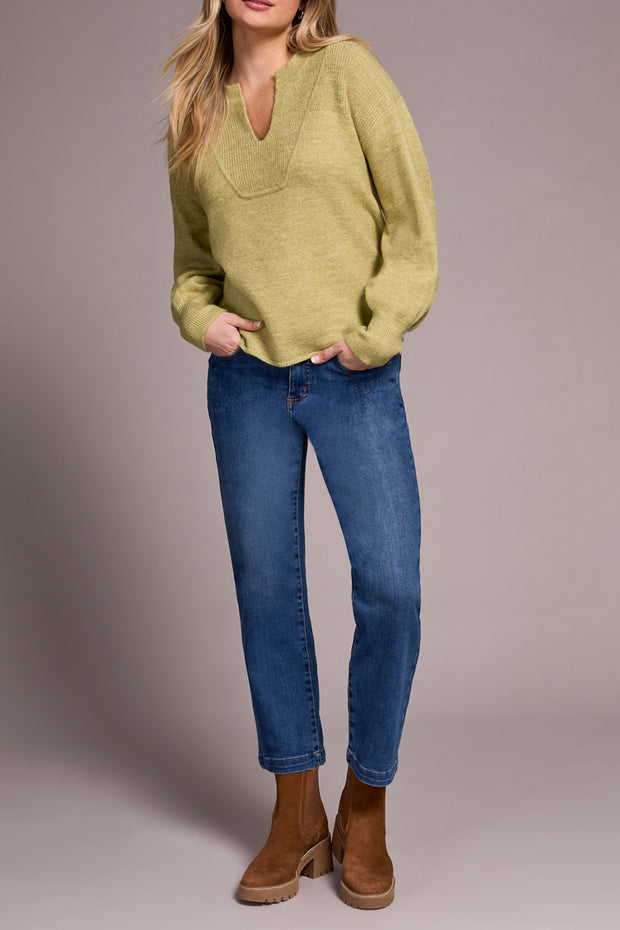 Notch Neck Sweater