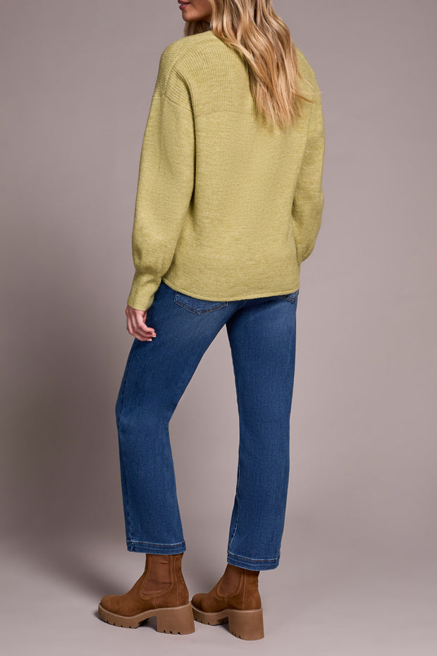 Notch Neck Sweater