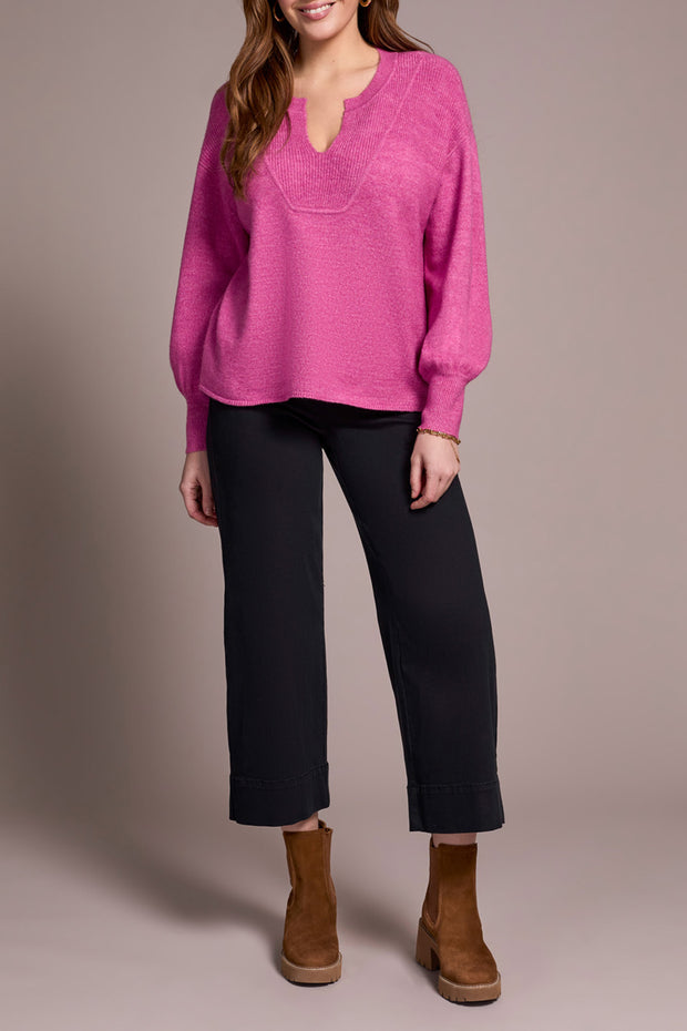 Notch Neck Sweater