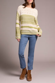 Bell Sleeve Boat Neck Sweater