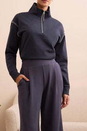 3/4 Zip Sweater