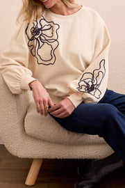 Embroidered Sweatshirt