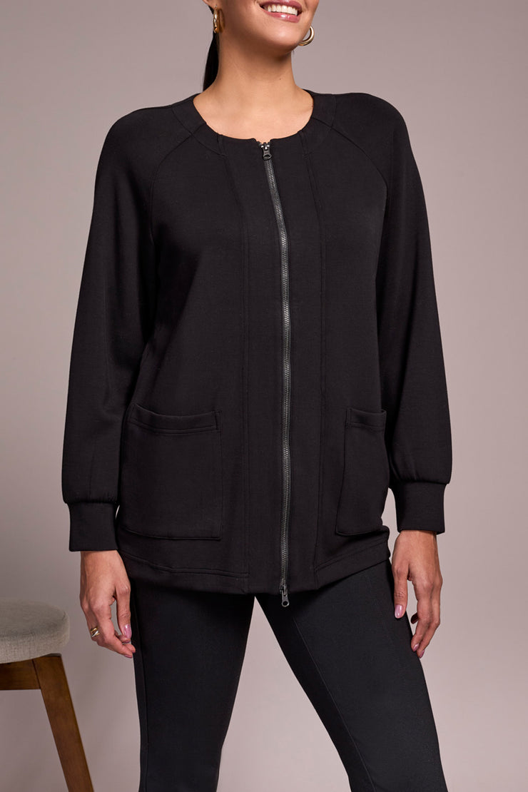 2 Way Zipper Cardigan