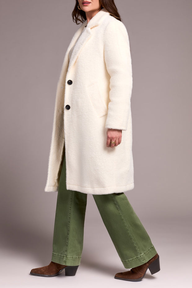Faux Fur Long Coat