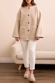 Detach Scarf Coat