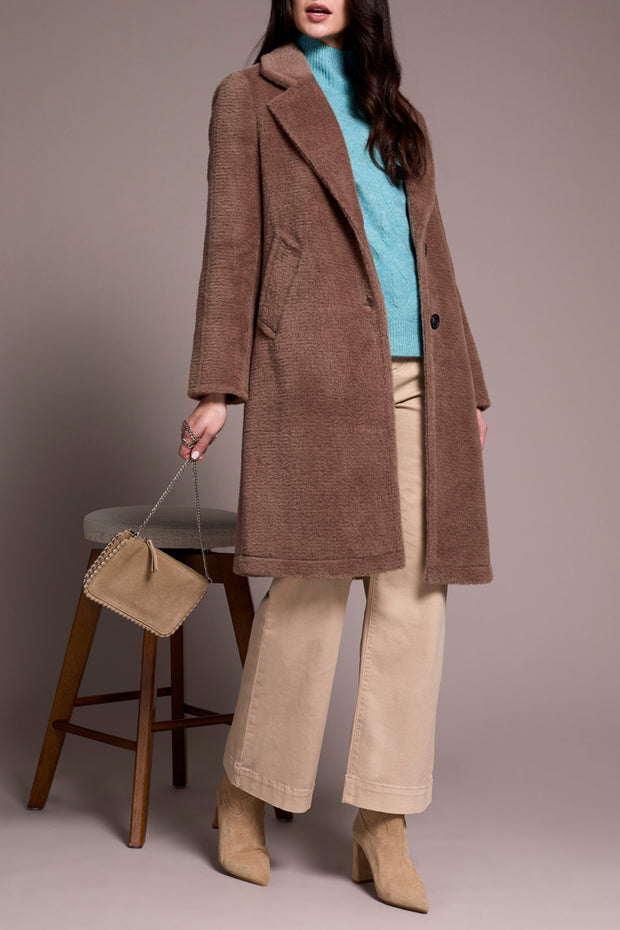 Long Faux Fur Coat