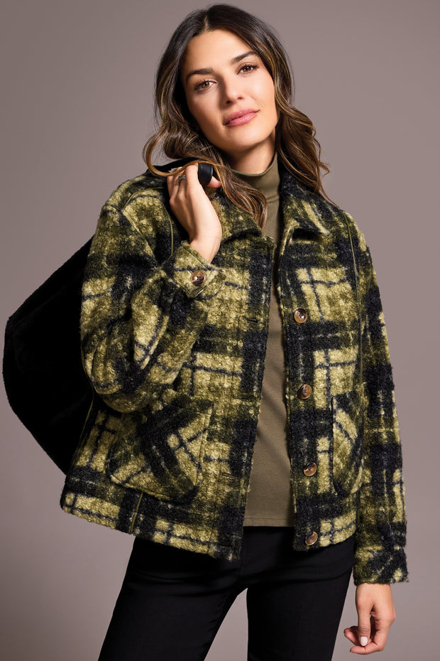Plaid Boucle Jacket