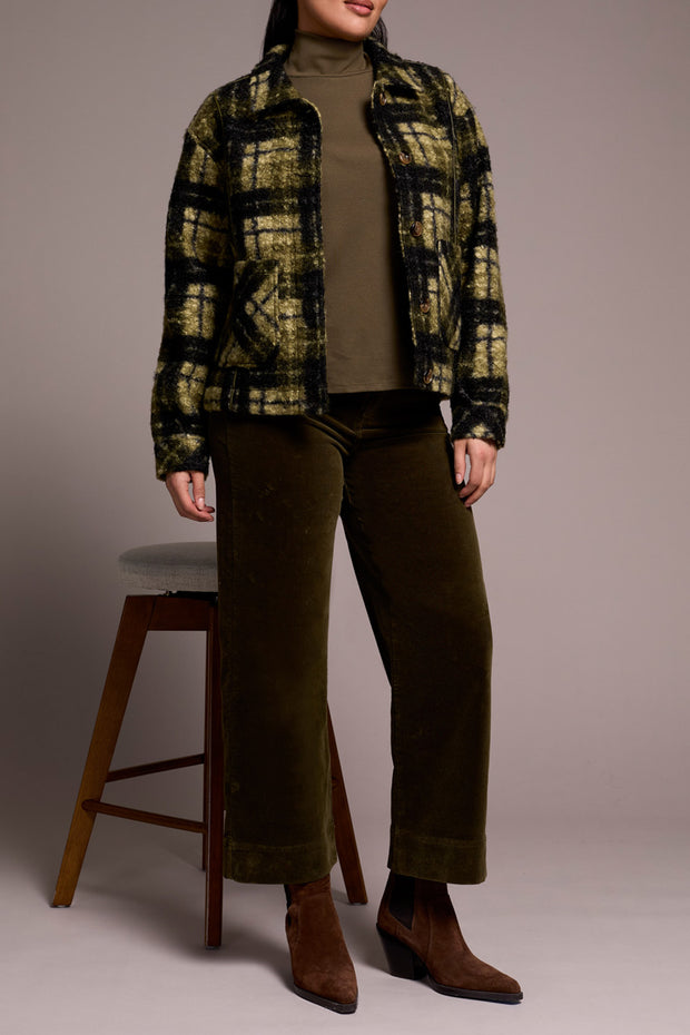 Plaid Boucle Jacket