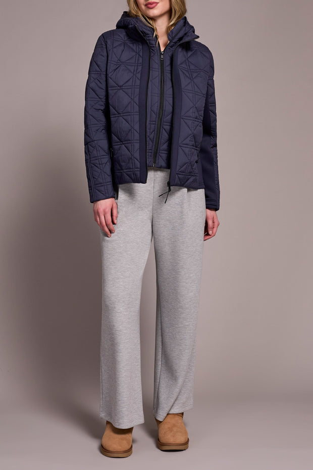 Removable Hood Puffer Jacket