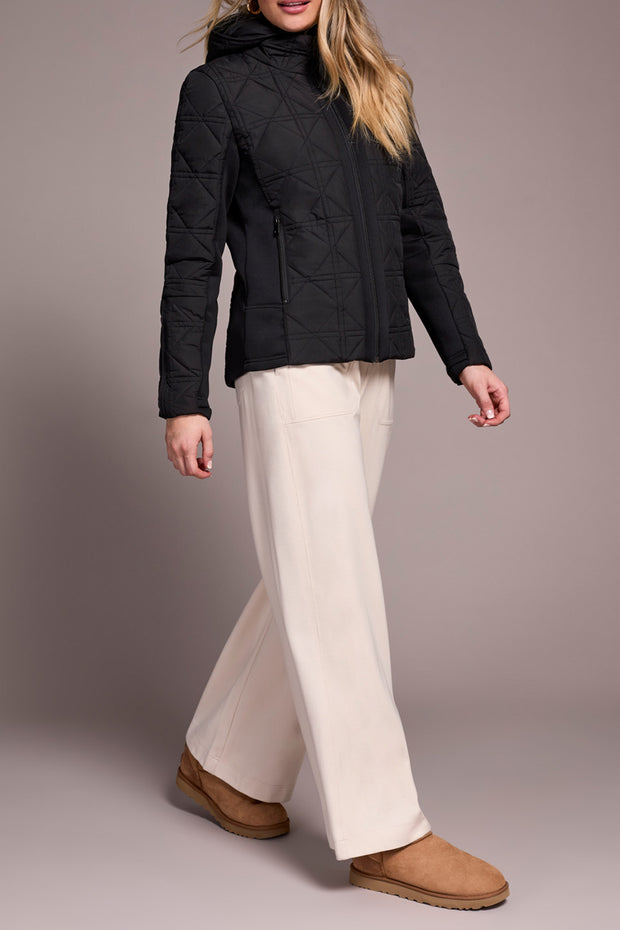 Puffer with Removable Hood