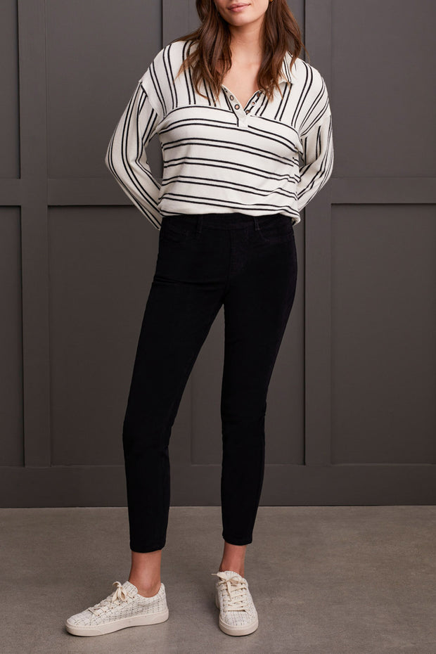 Audrey Pull On Micro Cord Ankle Pat