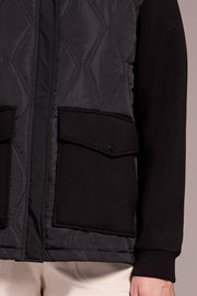 Quilted Front Jacket