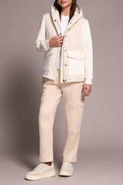 Quilted Front Jacket