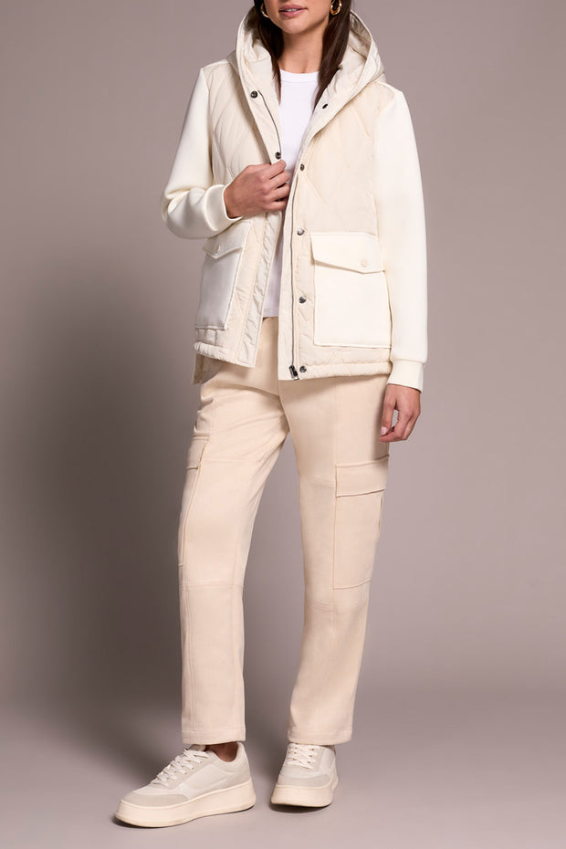 Quilted Front Jacket