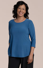GoTo Classic Relax 3/4 Sleeve Top