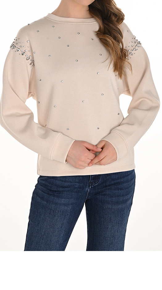 Rhinestone Sweater