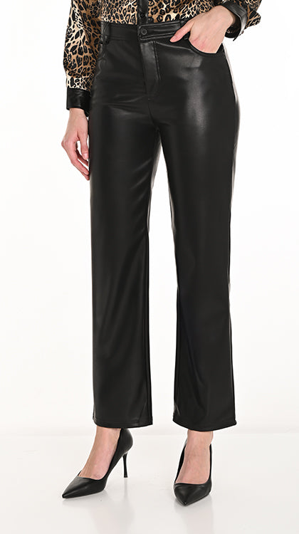 Vegan Leather 5 Pocket Pant
