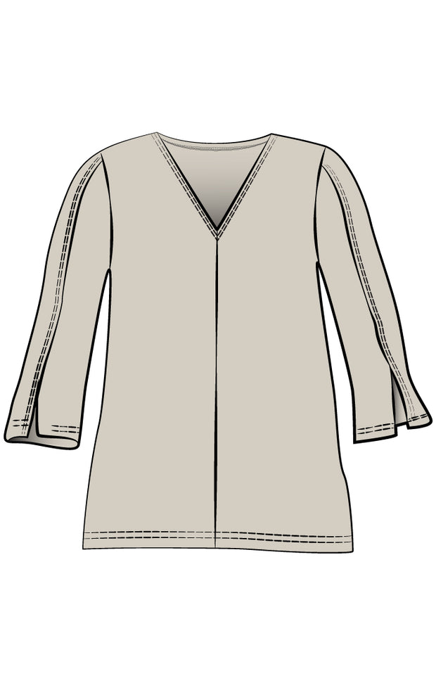 Suitable Split Sleeve Top