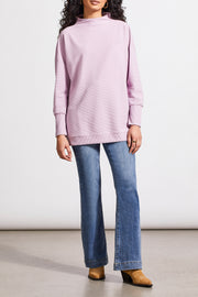 Funnel Neck Tunic Sweater