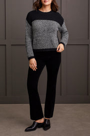 Crew Neck Colour Block Sweater