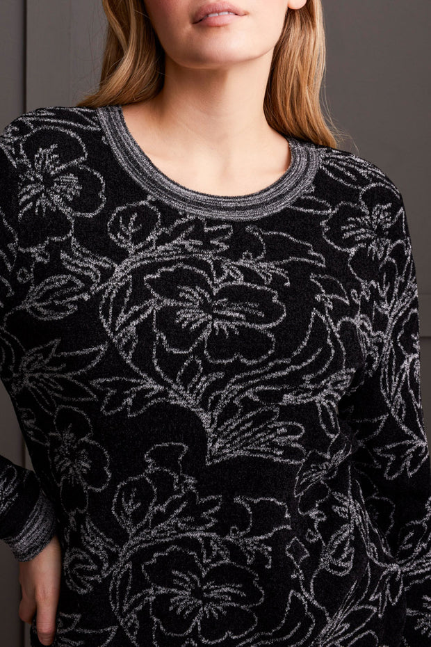 Floral Pattern Sweater