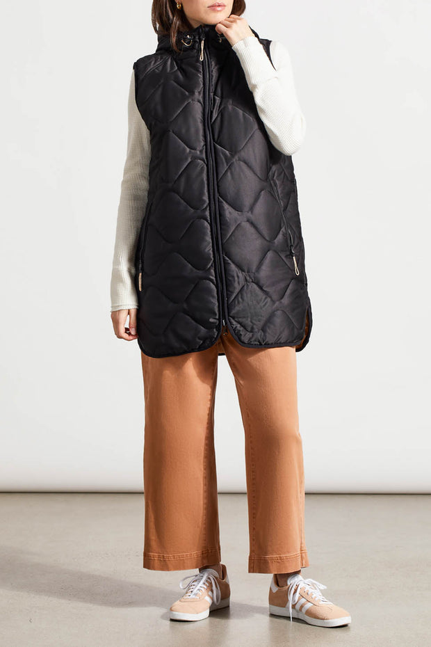 Reversible Hooded Puffer Vest