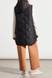 Reversible Hooded Puffer Vest