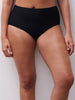 Soft Stretch Full Brief PLUS SIZE (1X-4X) O/S Black