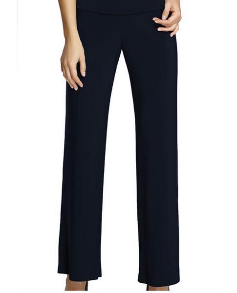 Wide Leg Pull On Knit Pant