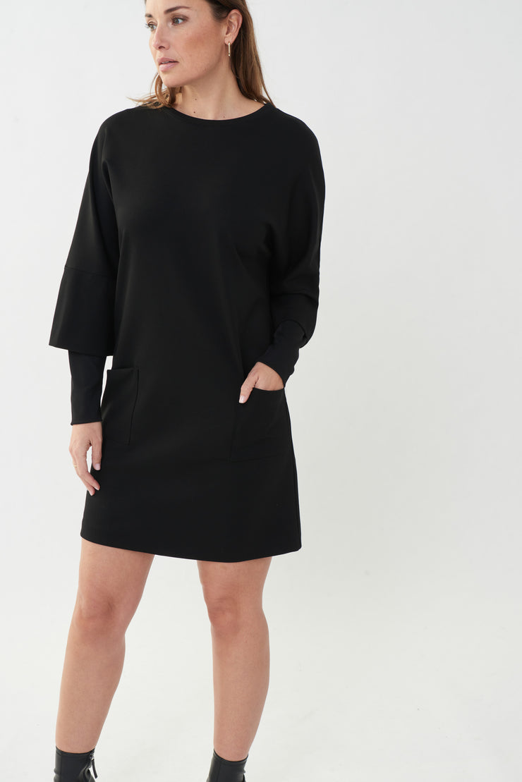 Dolman Sleeve Knit Dress-Watch Us Women Oakville