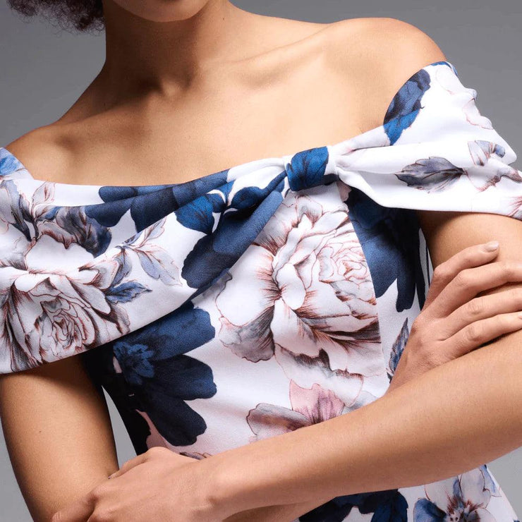 Floral Strapless Dress-Watch Us Women Oakville