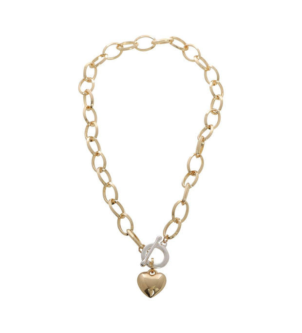 MERX Necklace Gold Heart-Watch Us Women Oakville